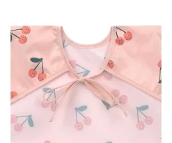 Lassig 2 Baberos con Mangas Happy Fruits Cherry