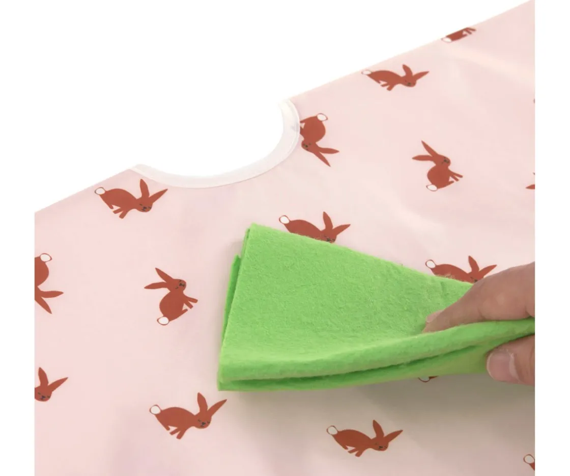 Lassig 2 Baberos con Mangas Little Forest Rabbit^ Baberos