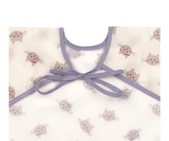 Lassig 2 Baberos con Mangas Tiny Team Cat^ Baberos