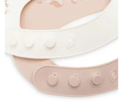 Jollein 2 Baberos de Silicona Lovely Birds^ Baberos