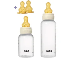 BIBS 2 Biberones Plástico Látex Ivory 150/270 ml^ Biberones