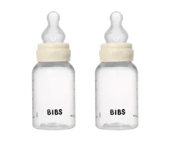 BIBS 2 Biberones Plástico Silicona Ivory 150 ml^ Biberones
