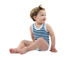 J BIMBI 2 Body Bebé (0-36meses) Sin Manga Summer Blue^ Ropa Infantil