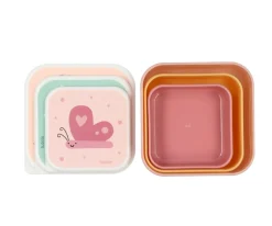 Tutete 3 Cajas Almuerzo Bugs