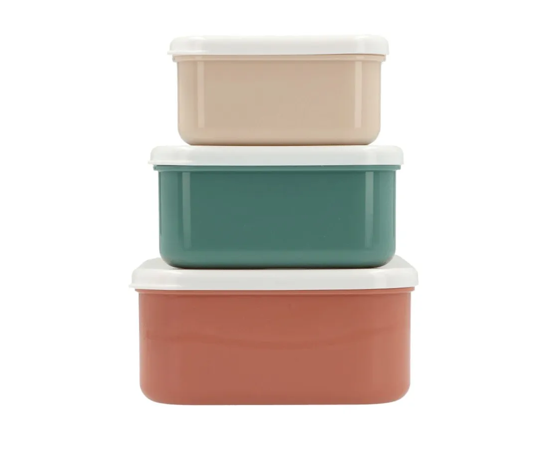 Tutete 3 Cajas Almuerzo Geometric Nature