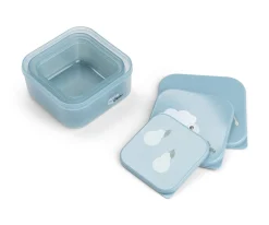 Done by Deer 3 Cajitas Almuerzo Tiny Farm Blue^ Cajas De Almuerzo