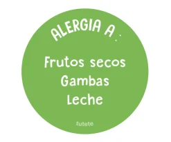 Tutete 1 Chapa Alergia Verde Personalizada^ Chapas Personalizadas