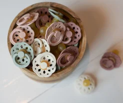 BIBS 2 Chupetes Boheme Sage/Cloud^ Chupetes Con Diseños