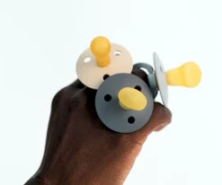 BIBS 2 Chupetes Colour Anatómica Blush/Woodchuck^ Chupetes Con Diseños