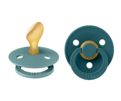 BIBS 2 Chupetes Colour Anatómica Island Sea/Forest Lake^ Chupetes Con Diseños