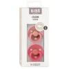 BIBS 2 Chupetes Colour Anatómica Dusty Pink/Coral^ Chupetes Con Diseños