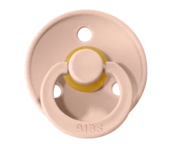 BIBS 2 Chupetes Colour Round Blush/Vanilla^ Chupetes Con Diseños