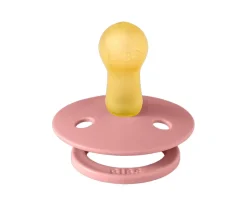 BIBS 2 Chupetes Colour Round Dusty Pink/Elderberry^ Chupetes Con Diseños