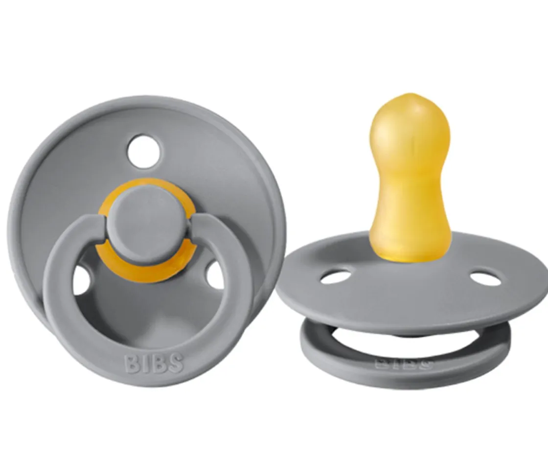 BIBS 2 Chupetes Colours Cloud/Black^ Chupetes Con Diseños