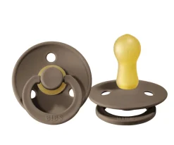 BIBS 2 Chupetes Colours Dark Oak/Vanilla^ Chupetes Con Diseños