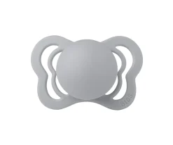 BIBS 2 Chupetes Couture Cloud/Steel Blue Silicona^ Chupetes Con Diseños