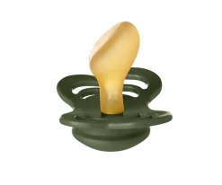 BIBS 2 Chupetes Couture Dark Oak/Hunter Green Látex^ Chupetes Con Diseños