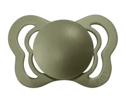 BIBS 2 Chupetes Couture Vanilla/Olive Silicona^ Chupetes Con Diseños