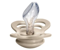 BIBS 2 Chupetes Couture Vanilla/Peach Silicona^ Chupetes Con Diseños