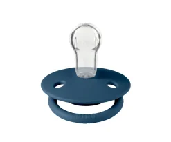 BIBS 2 Chupetes De Lux Dusty Blue/Steel Blue Silicona^ Chupetes Con Diseños