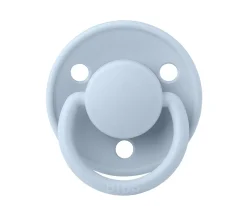 BIBS 2 Chupetes De Lux Iron/Baby Blue Silicona^ Chupetes Con Diseños