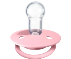 BIBS 2 Chupetes De Lux Ivory/Baby Pink Silicona^ Chupetes Con Diseños