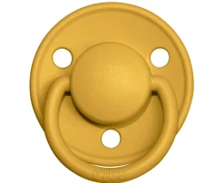 BIBS 2 Chupetes De Lux Mustard/Petrol Silicona^ Chupetes Con Diseños