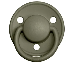 BIBS 2 Chupetes De Lux Sage/Hunter Green Silicona^ Chupetes Con Diseños