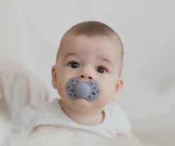 BIBS 2 Chupetes Infinity Anatómica Ivory/Sage^ Chupetes Con Diseños