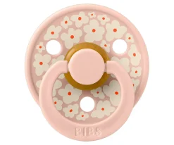 BIBS 2 Chupetes Studio Colour Round Jasmine Blush Mix^ Chupetes Con Diseños