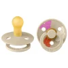 BIBS 2 Chupetes Studio Colour Round Morning Bloom Vanilla Mix^ Chupetes Con Diseños