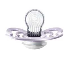 BIBS 2 Chupetes Supreme Heather/Dusky Lilac Silicona^ Chupetes Con Diseños