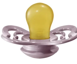 BIBS 2 Chupetes Supreme Heather/Dusky Lilac Látex^ Chupetes Con Diseños