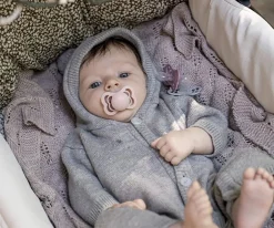 BIBS 2 Chupetes Supreme Honey Bee/Olive Silicona^ Chupetes Con Diseños