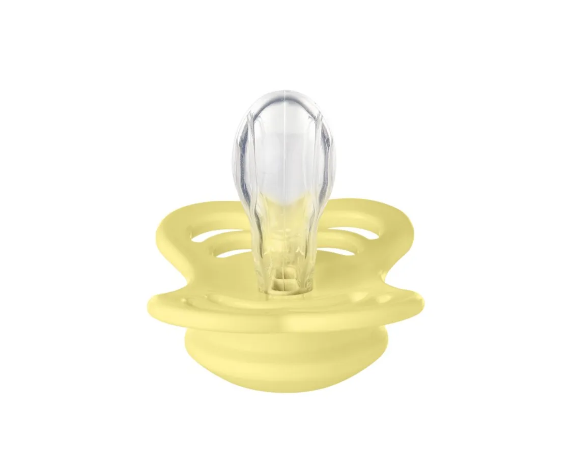 BIBS 2 Chupetes Supreme Papaya/Violet Sky^ Chupetes Con Diseños