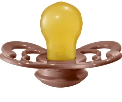 BIBS 2 Chupetes Supreme Woodchuck/Blush Látex^ Chupetes Con Diseños