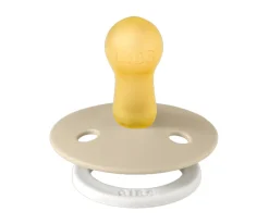 BIBS 2 Chupetes Nocturnos Colour Round Vainilla/Blush