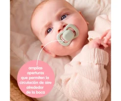 b.box 2 Chupetes Tetina Fisiológica látex Berry/Blush^ Chupetes Con Diseños