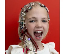 Mimi & Lula 4 Clips Clic Clacs Circus Lion^ Accesorios De Pelo