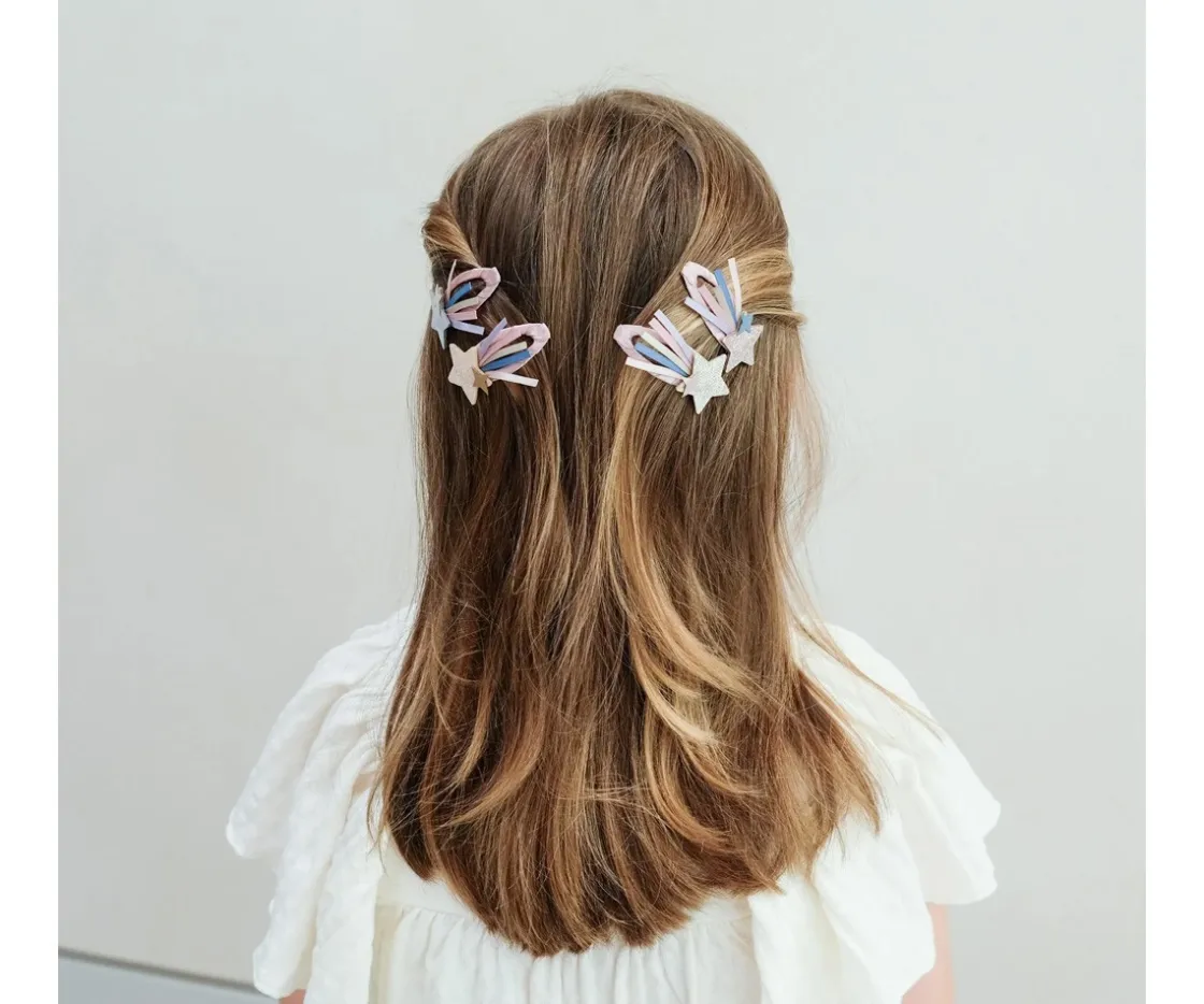 Mimi & Lula 4 Clips Clic Clacs Star Trail^ Accesorios De Pelo