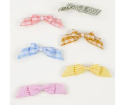 Meri Meri 6 Clips de Pelo Gingham^ Accesorios De Pelo