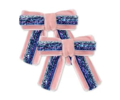 Konges Slojd 2 Clips Pequeños para Pelo Velvet Mellow Rose^ Accesorios De Pelo