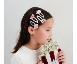 Mimi & Lula 4 Clips Popcorn & Candyfloss^ Accesorios De Pelo