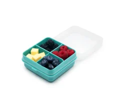 Melii 4 Compartimentos Snackle Box Petite Azul^ Fiambreras Infantiles