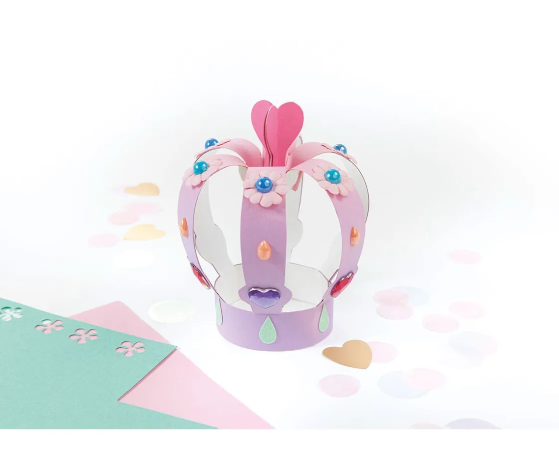 Folia 3 Coronas de Papel Fairytales^Niños Manualidades Para Niños