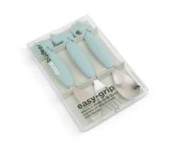 Done by Deer 3 Cubiertos Antideslizantes Deer Friends azul^ Cubiertos Infantiles