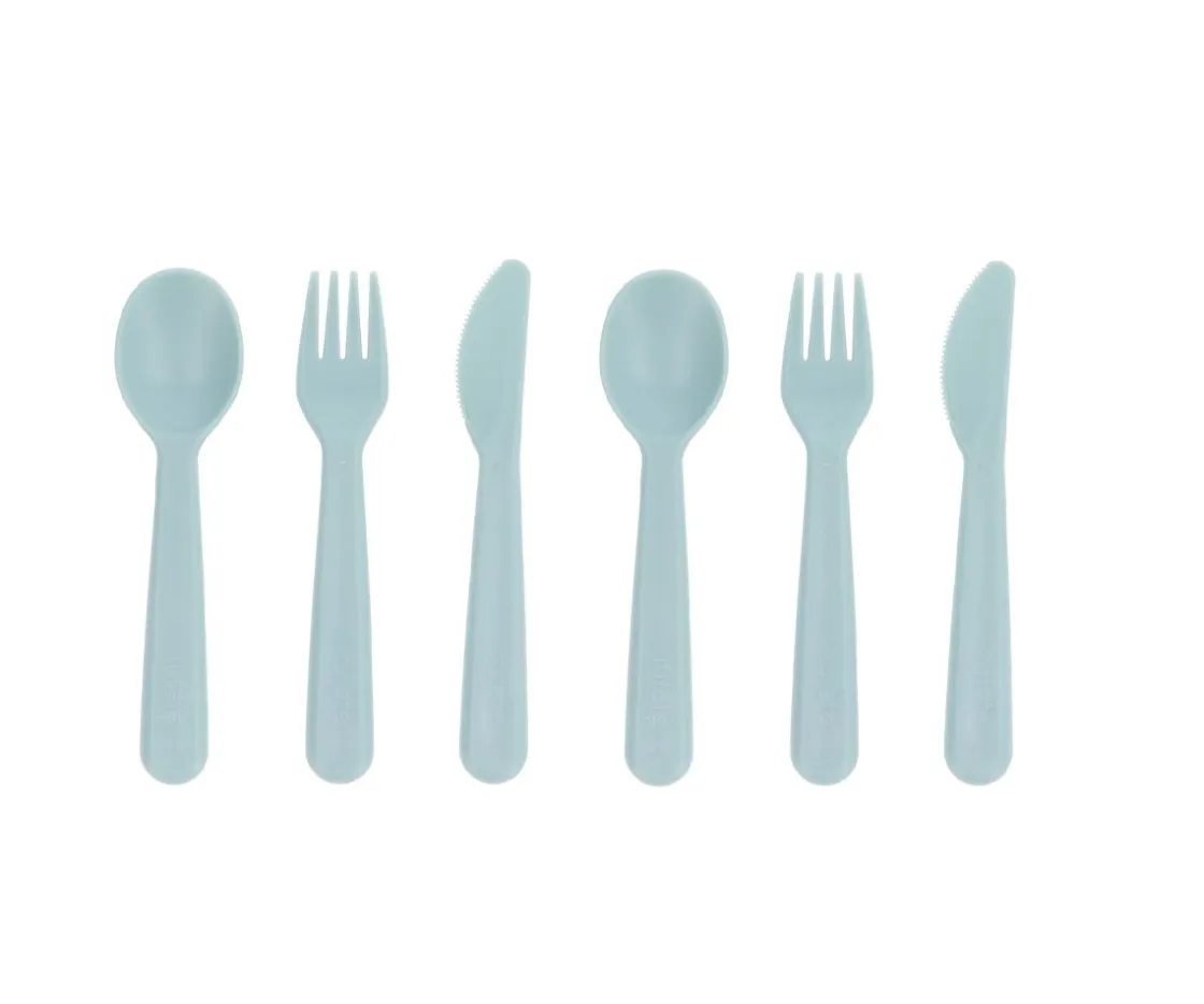 Tutete 6 Cubiertos Light Blue^ Comer Al Aire Libre