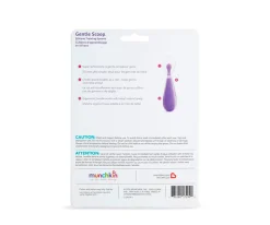 Munchkin 2 Cucharas Silicona Aprendizaje Gentle Rosa/Morado