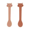 Trixie 2 Cucharas Silicona Mr. Cat^ Cubiertos Infantiles