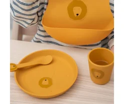 Trixie 2 Cucharas Silicona Mr. Lion^ Cubiertos Infantiles